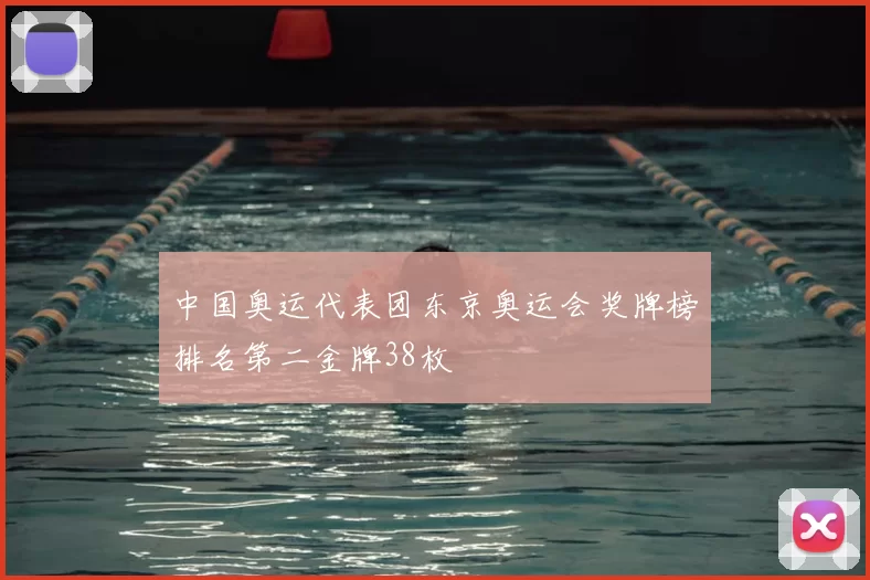 中国奥运代表团东京奥运会奖牌榜排名第二金牌38枚